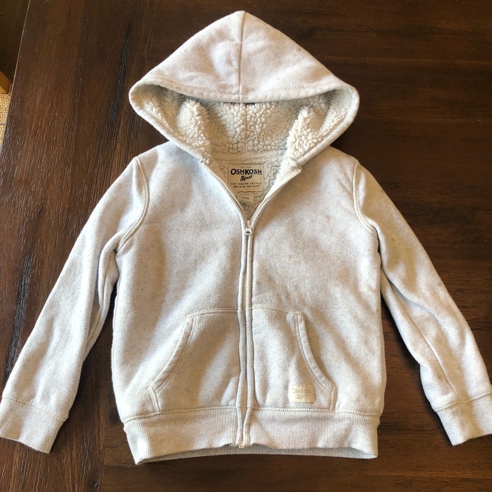Oshkosh full zip with stars
